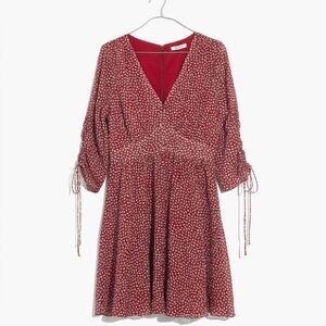 Madewell Starviolet Mini Dress in Ditsy Flowers